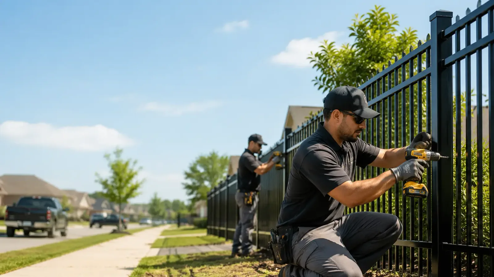 Metal Fence Installation in Rockledge, GA